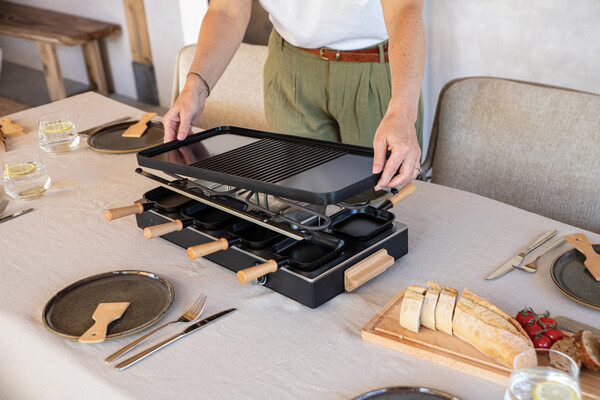BOSKA Raclette Gourmet Party, 8 Person (EU Type F)