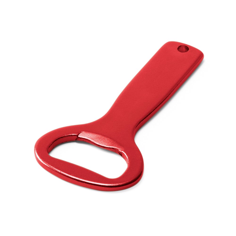 BARLEY. Bottle opener in aluminium - Red