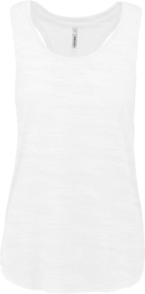 Ladies' Sports Tank Top - White / L