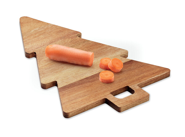 Acacia serving board Xmas tree Arbeto