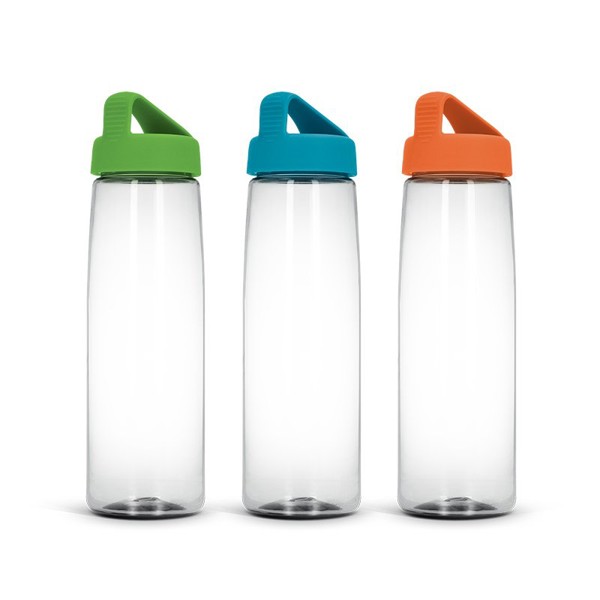 BOUTEILLE GOURDE 83 cl TRANSPARENTE EN TRITAN - Orange