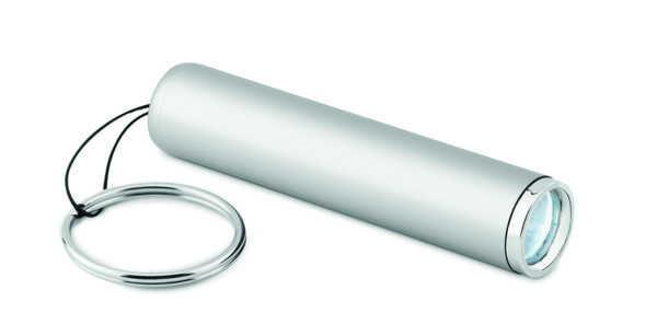 Torcia a LED in plastica Sanlight - Argento