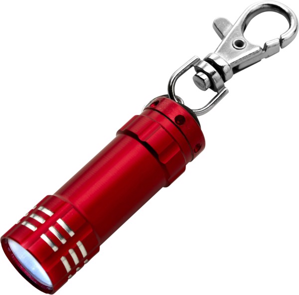 Aluminium 2-in-1 key holder - Red