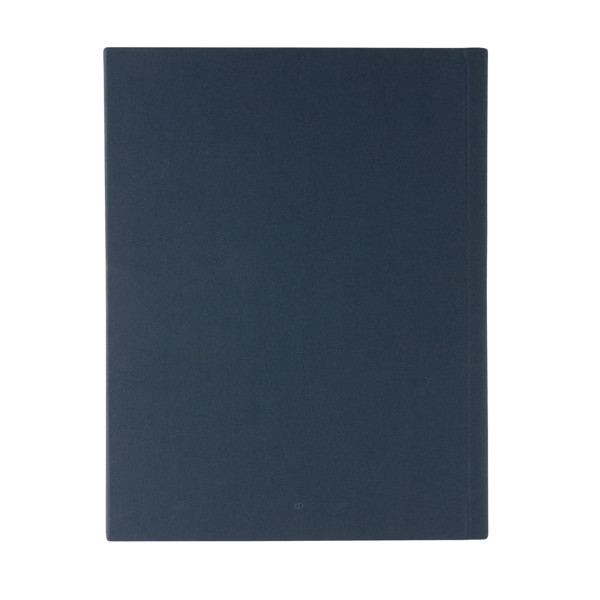 Impact Aware A4 portfolio, recycled polyester - Navy
