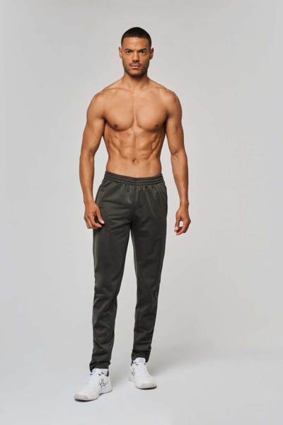 Adult Tracksuit Bottoms - Black / 2XL