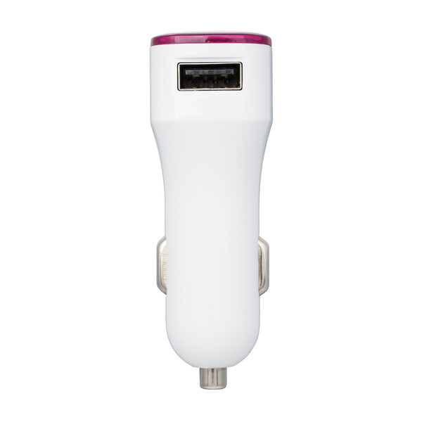 Chargeur voiture USB Quick Charge 2.0® COLLECTION 500 - magenta