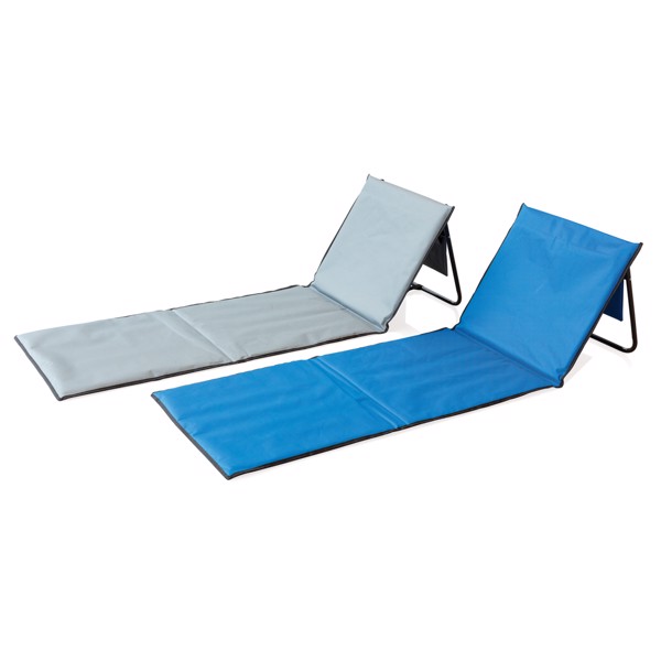 Foldable beach lounge chair - Grey