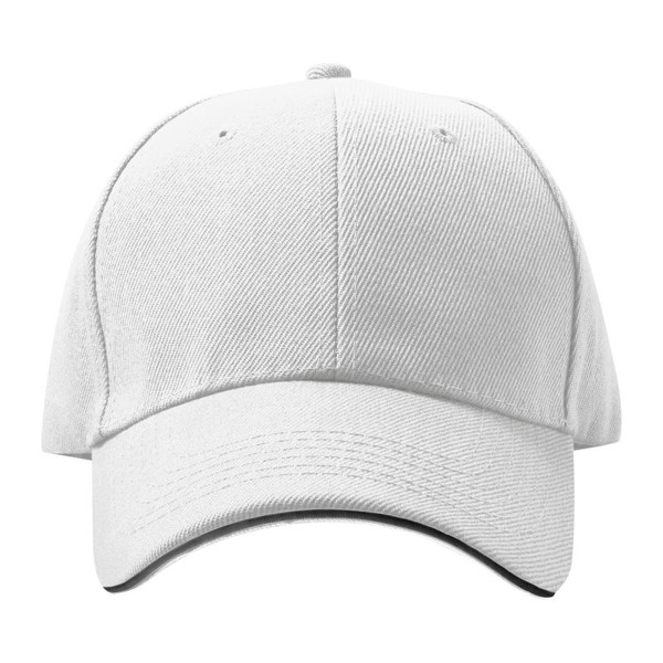 6 Panel Baseballcap San Francisco - Weiß