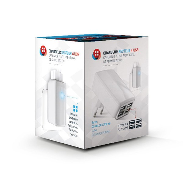 CHARGEUR ADAPTATEUR USB SECTEUR