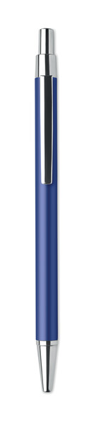Stylo bille aluminium recyclé Dana - Bleu Royal