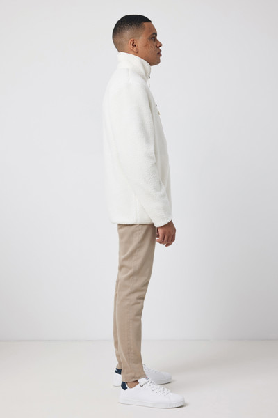 Iqoniq Diran recycled polyester pile fleece jacket - Natural / L