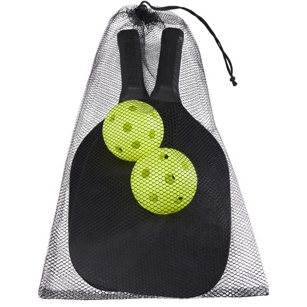 Enrique paddle set in mesh pouch