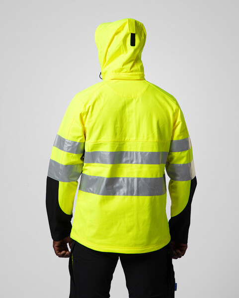 6419 Shell Jacket HV Yellow/Black L