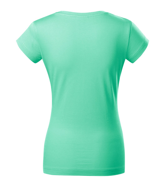 Tričko Dámské Malfini® Fit V-Neck - Mátová / XL