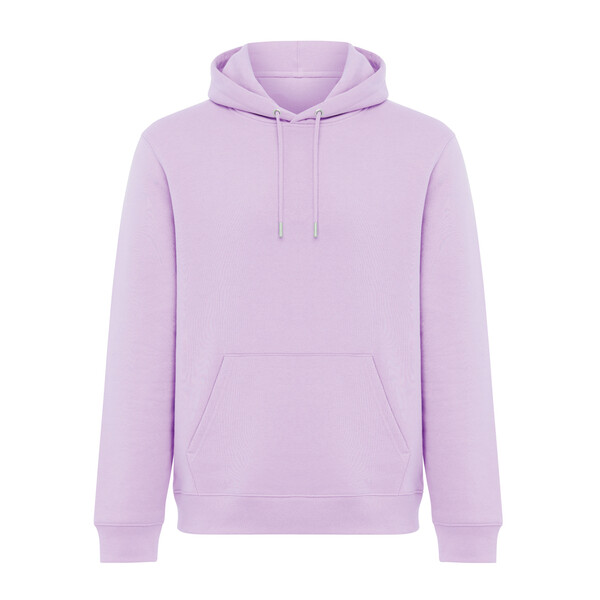 Mikina s kapucí IQONIQ Joshua z recyklované bavlny - Lavender / XXS