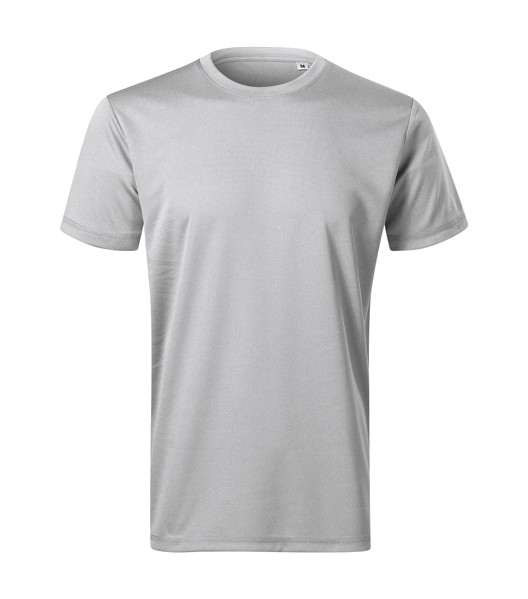 Tričko Pánské Malfini® Zoom - Stříbrný Melír / 3XL