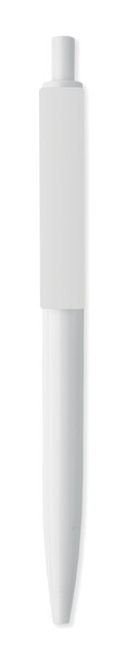 Gerecycled ABS balpen Ampla - Wit