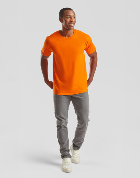 Iconic 195 Ringspun Premium T - Powder Rose / L
