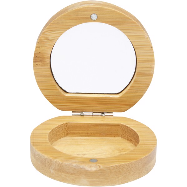 Miroir de poche Afrodit en bambou