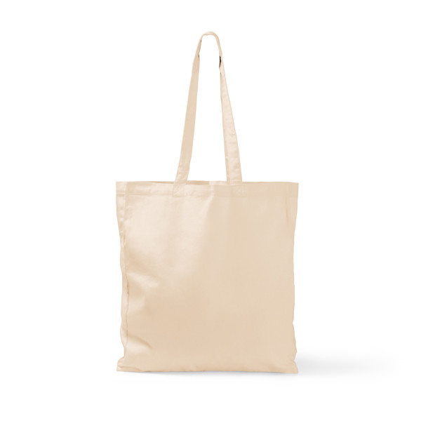Bolsa de algodón personalizada con fuelle 140 g/m²
