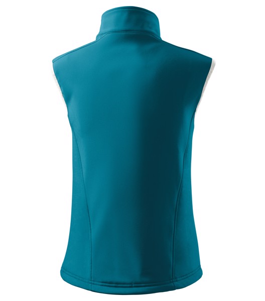 Softshellová vesta dámská Malfini Vision - Tmavý Tyrkys / XL