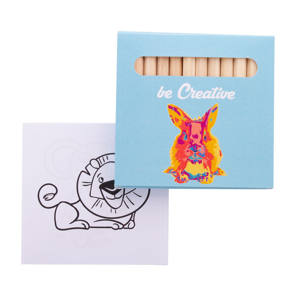 Custom Colouring Set Coloxil 12 - Animals