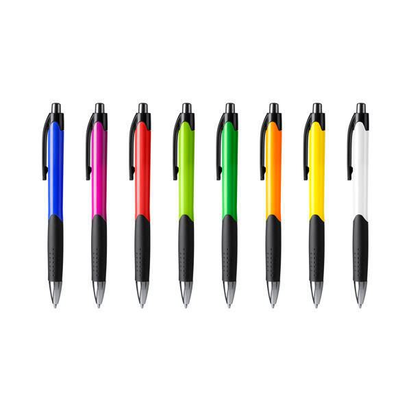 Ball Pen Dante - White / BLUE INK