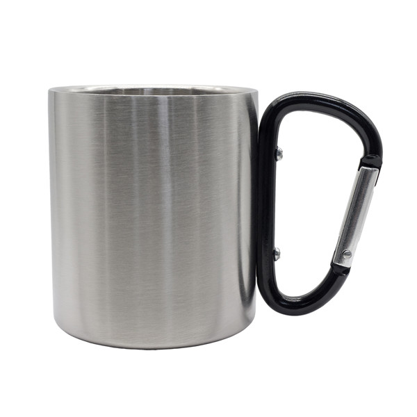 220 ml Denali steel mug - Black