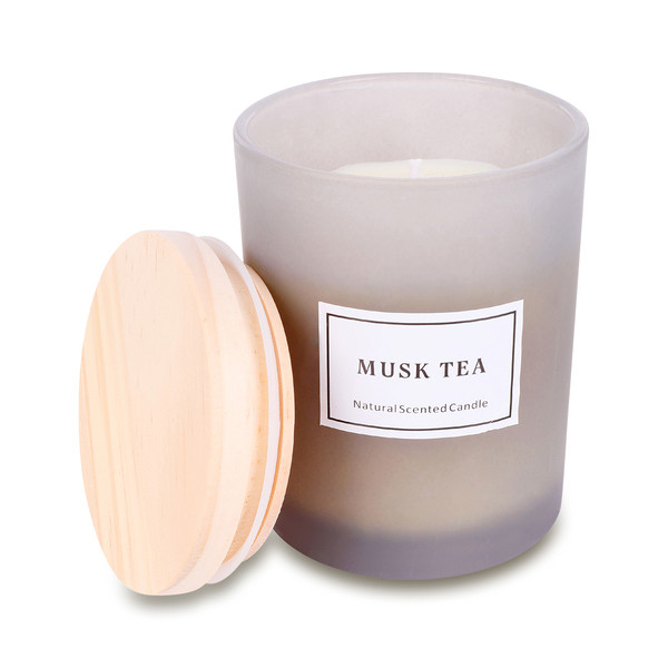 Scented candle - Grey