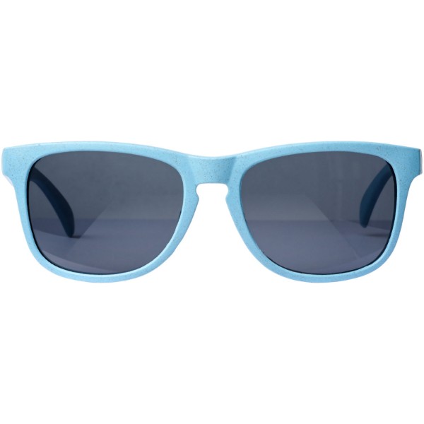 Rongo wheat straw sunglasses - Light Blue