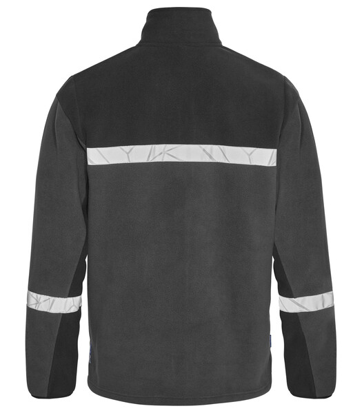 7300 FULL ZIP FLEECE PGL Grey/Black XXL