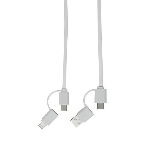 Charging And Data Transfer Cable Transfer Square - White