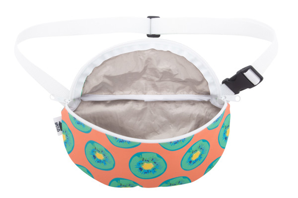Custom Rpet Waist Bag CreaWaist RFID - White