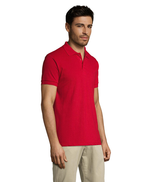 PRIME POLO SENHOR 200g Prime Men - Vermelho4XL