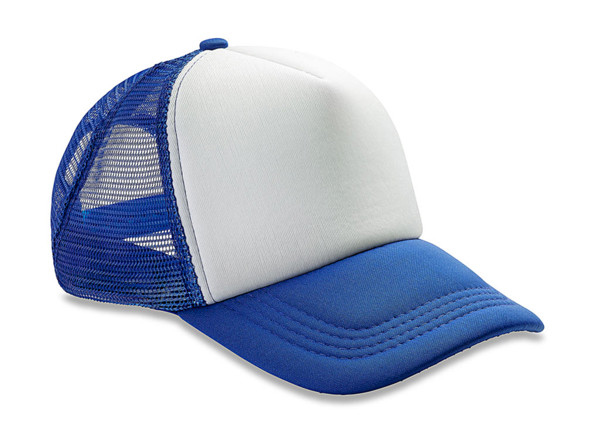 Detroit ½ Mesh Truckers Cap - Super Pink / White / ONE SIZE