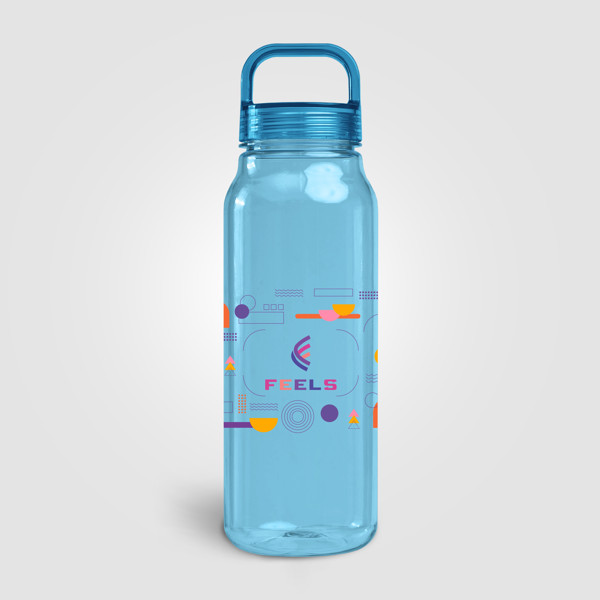 Sweden - 945ml Bouteille en rPET - Bleu roi / Sérigraphie
