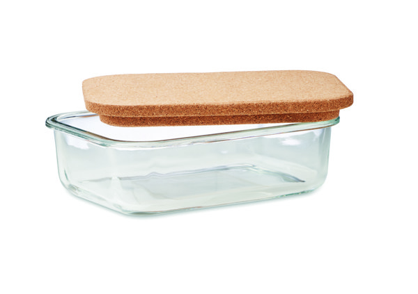 Lancheira borossilicato 830ml Canoa