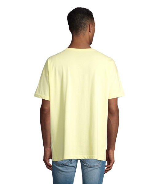 BOXY MEN T-SHIRT OVERSIZE - Giallo ChiaroXL