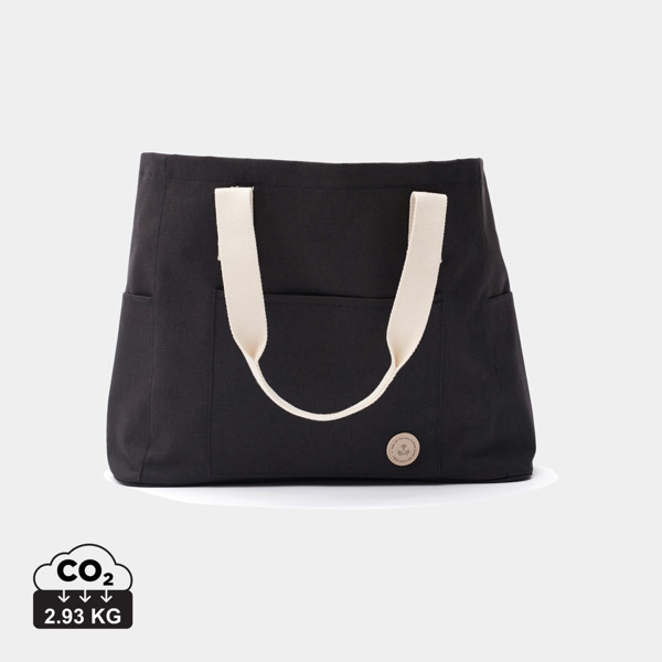VINGA Sortino beach bag - Black