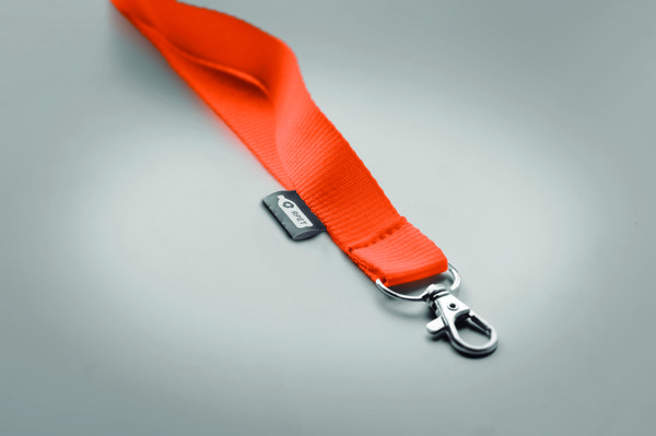 Lanyard en RPET Lany Rpet - Orange