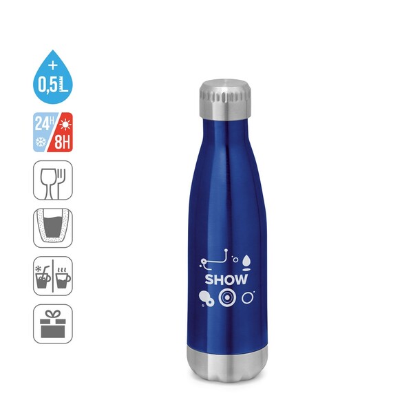 SHOW. Termo boca 510 ml - Bijela