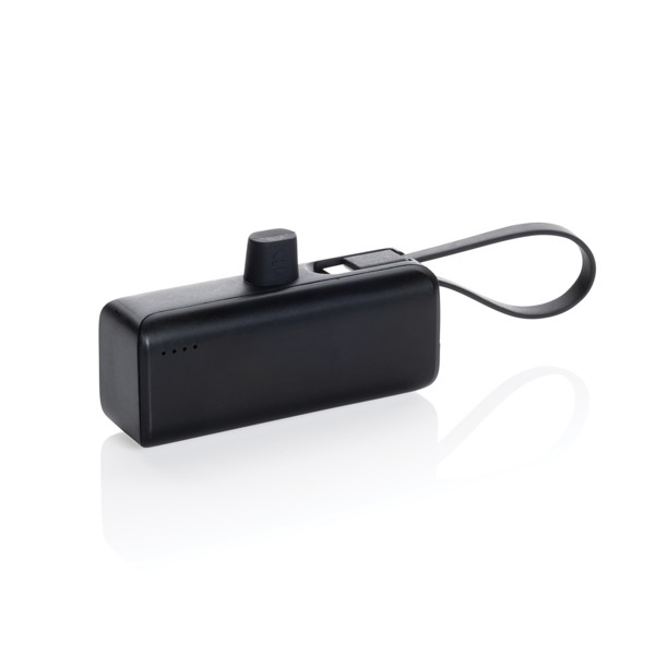 Powerlink 3000mah Powerbank aus RCS rPlastic mit USB-C Kabel