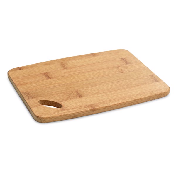 CAPERS. Bamboo serving board