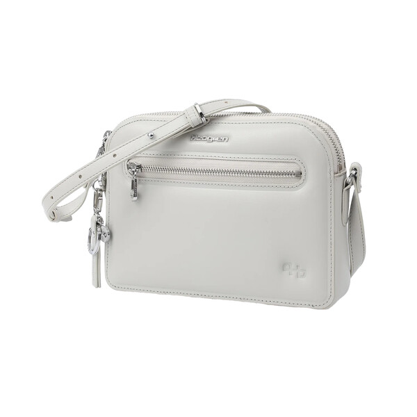 DOPPIO+ | Crossbody dublu + RFID - Hedgren - Vaporous Grey