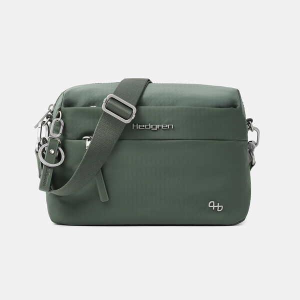 TOTOI | Crossbody M + RFID - Hedgren - Duck Green