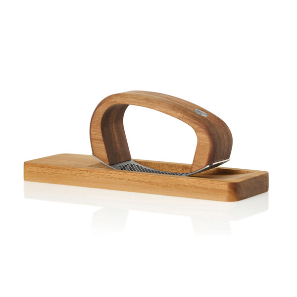 AdHoc RoccaAlio Knoflookpers met snijplank