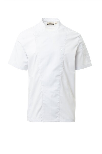 Jaleca de Chef Starlight Mesh - Branco