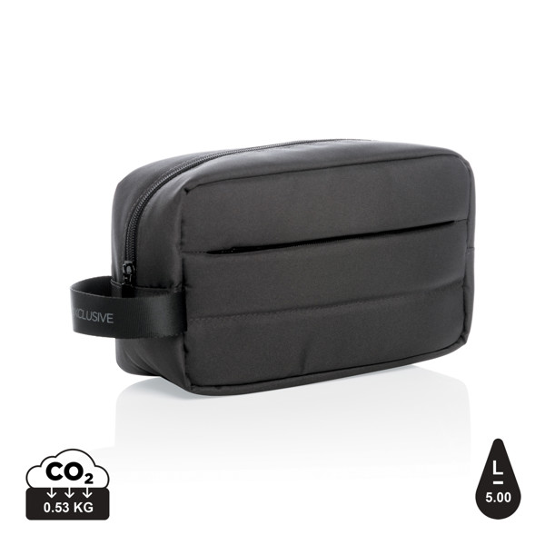 Impact AWARE™ RPET toiletry bag - Black