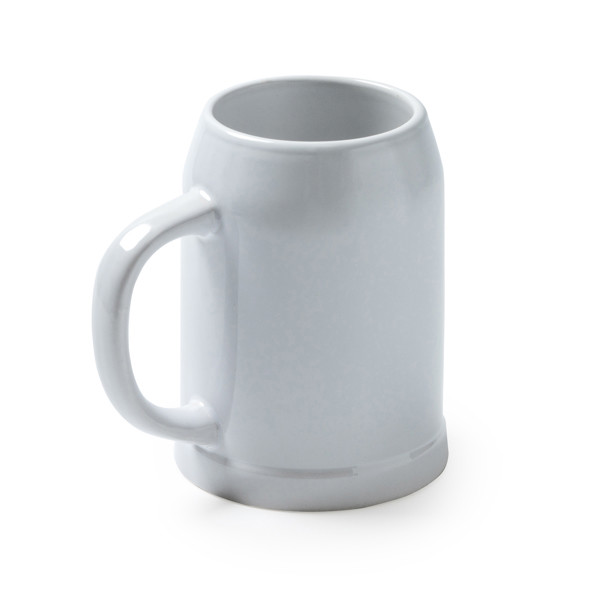 Personalised ceramic mug 700 ml with wide handle