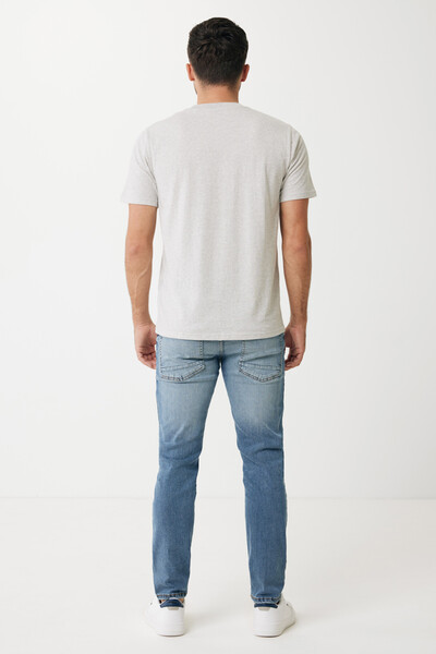 Lehké tričko Iqoniq Sierra z recykl. bavlny - Light Heather Grey / XL